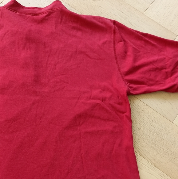 US made L.L.Bean short sleeve Henley shirt Men's M - Picture 7 of 10